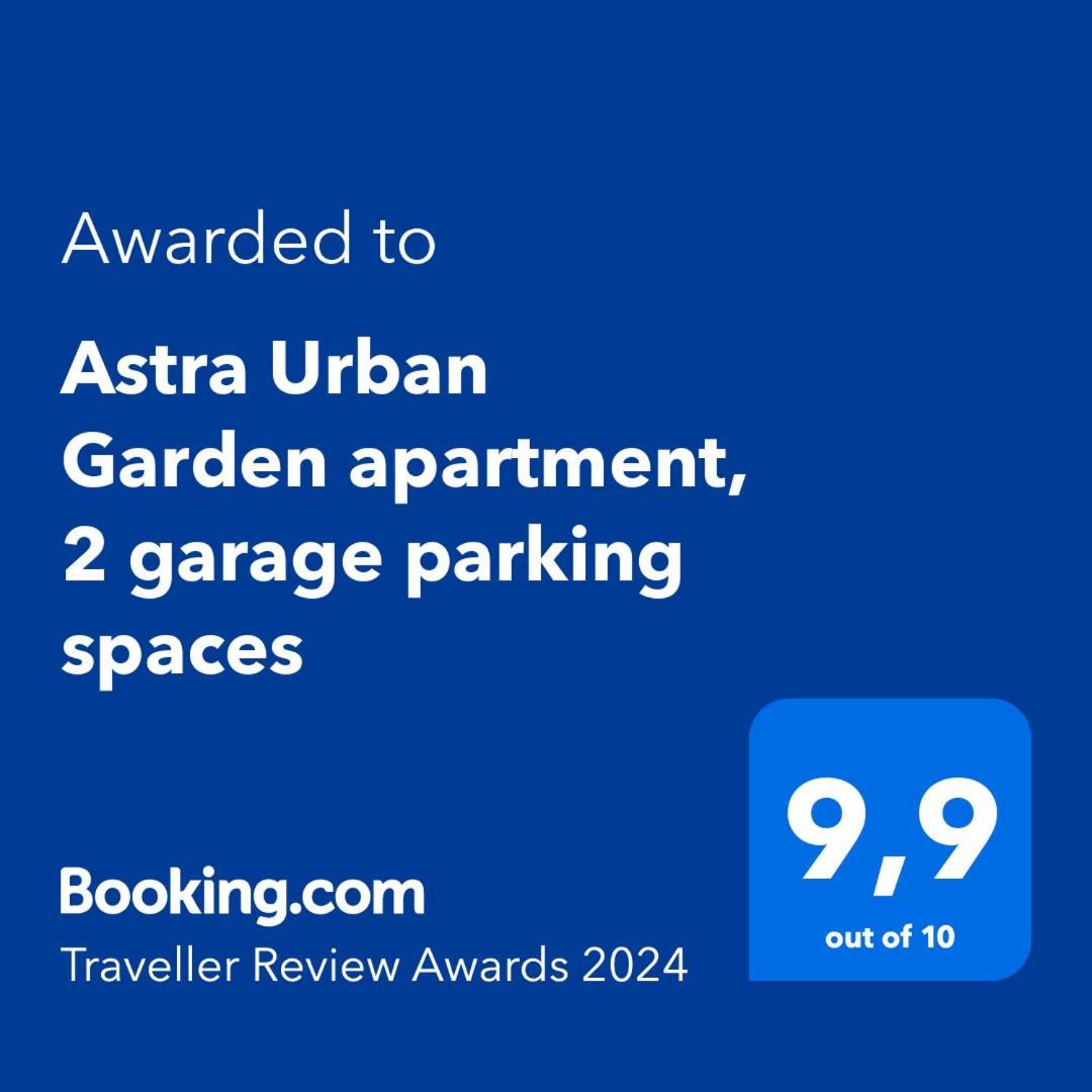 Astra Urban Garden Apartment, 2 Garage Parking Spaces Загреб Екстер'єр фото